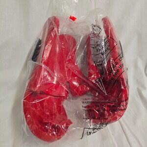 ProForce Lightning Red Sparring Gloves Martial Arts Karate Gear Size M NEW